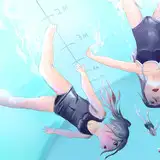 みずのなかのいるか
